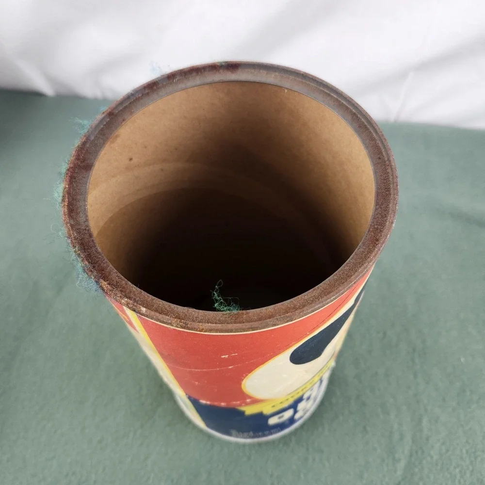 Vintage 1987 Old Fashioned Quaker Oats Empty Container 42OZ